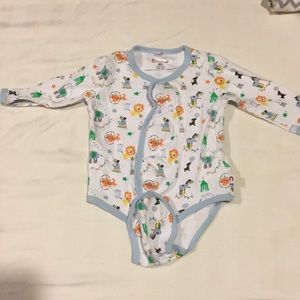 Magnetic onesie